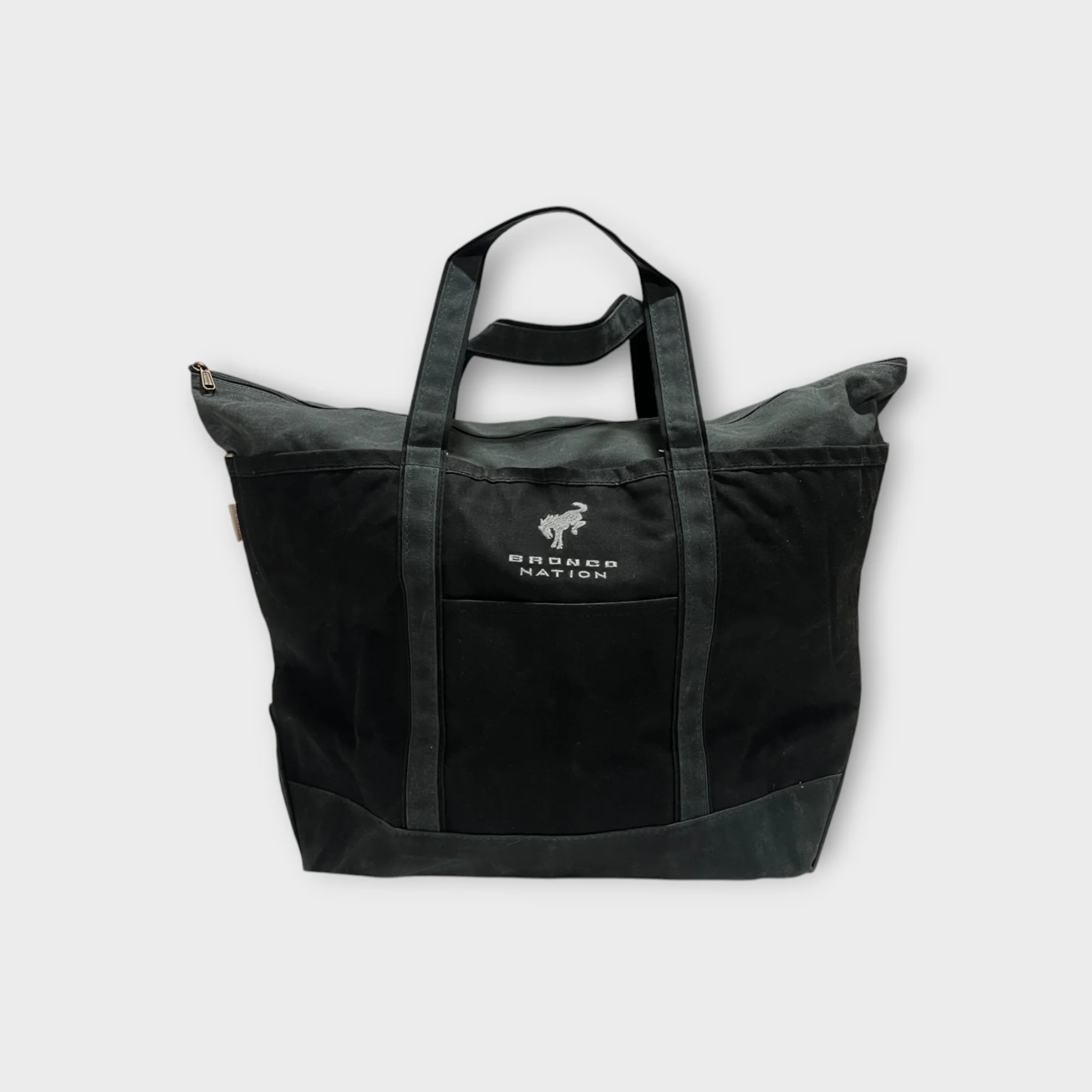 Bronco Nation - Waxed Tote Bag - Image 4