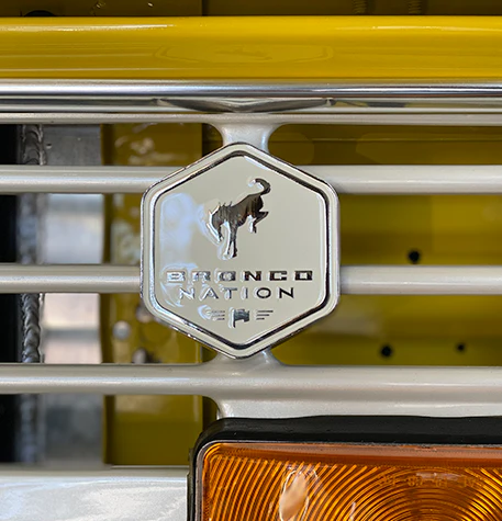 Bronco Nation - Grille Badge - Image 4